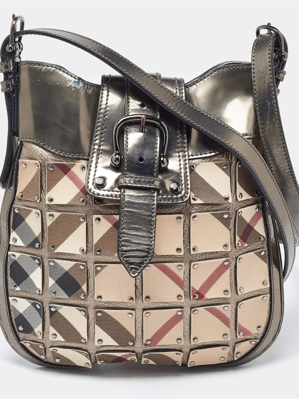 Burberry Nova Check Shoulder/Crossbody Bag